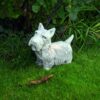 Scottish terrier garden figure